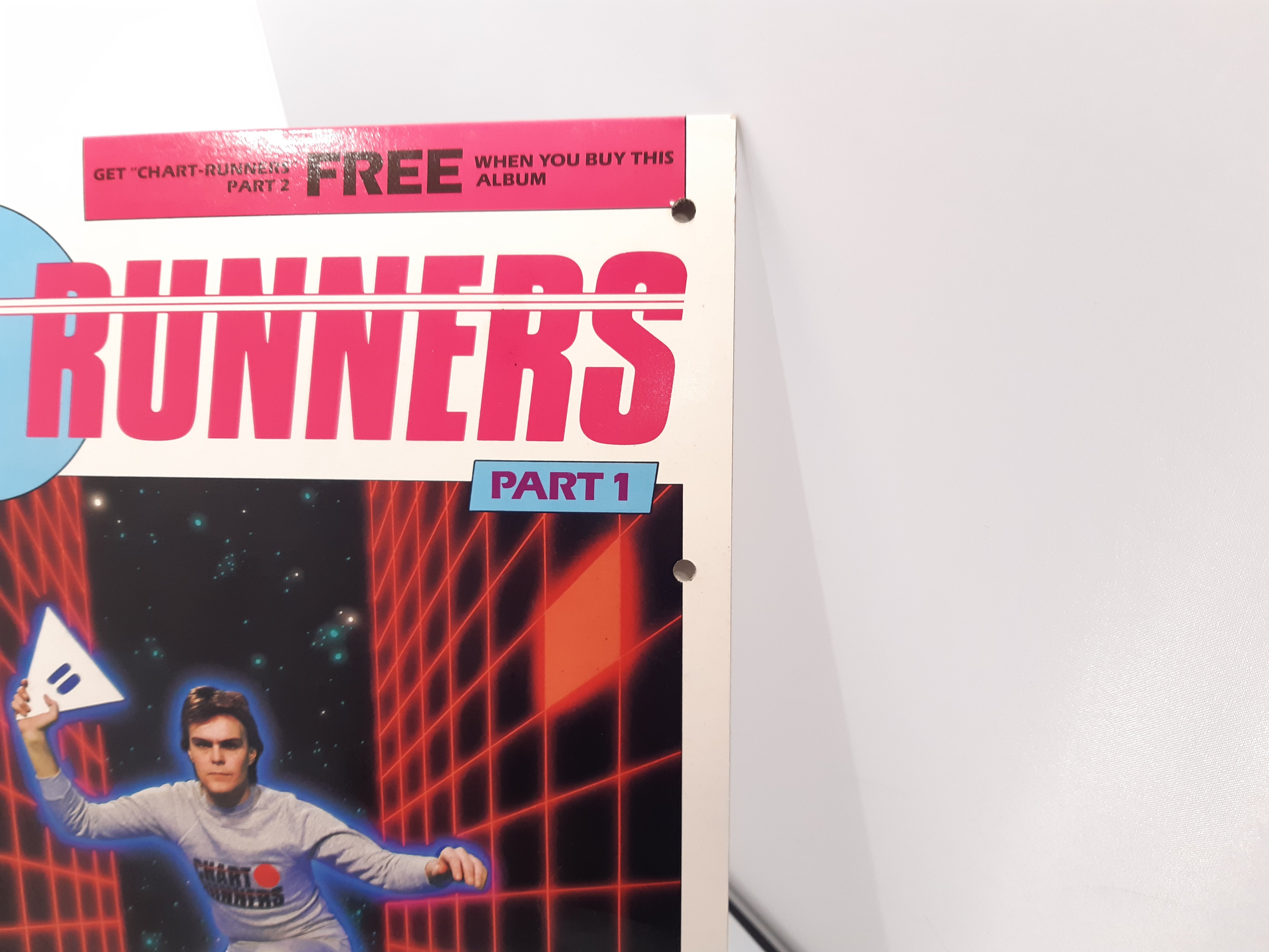 1980's vintage Chart Runners vinyl Part 1 & 2 - Various Artists