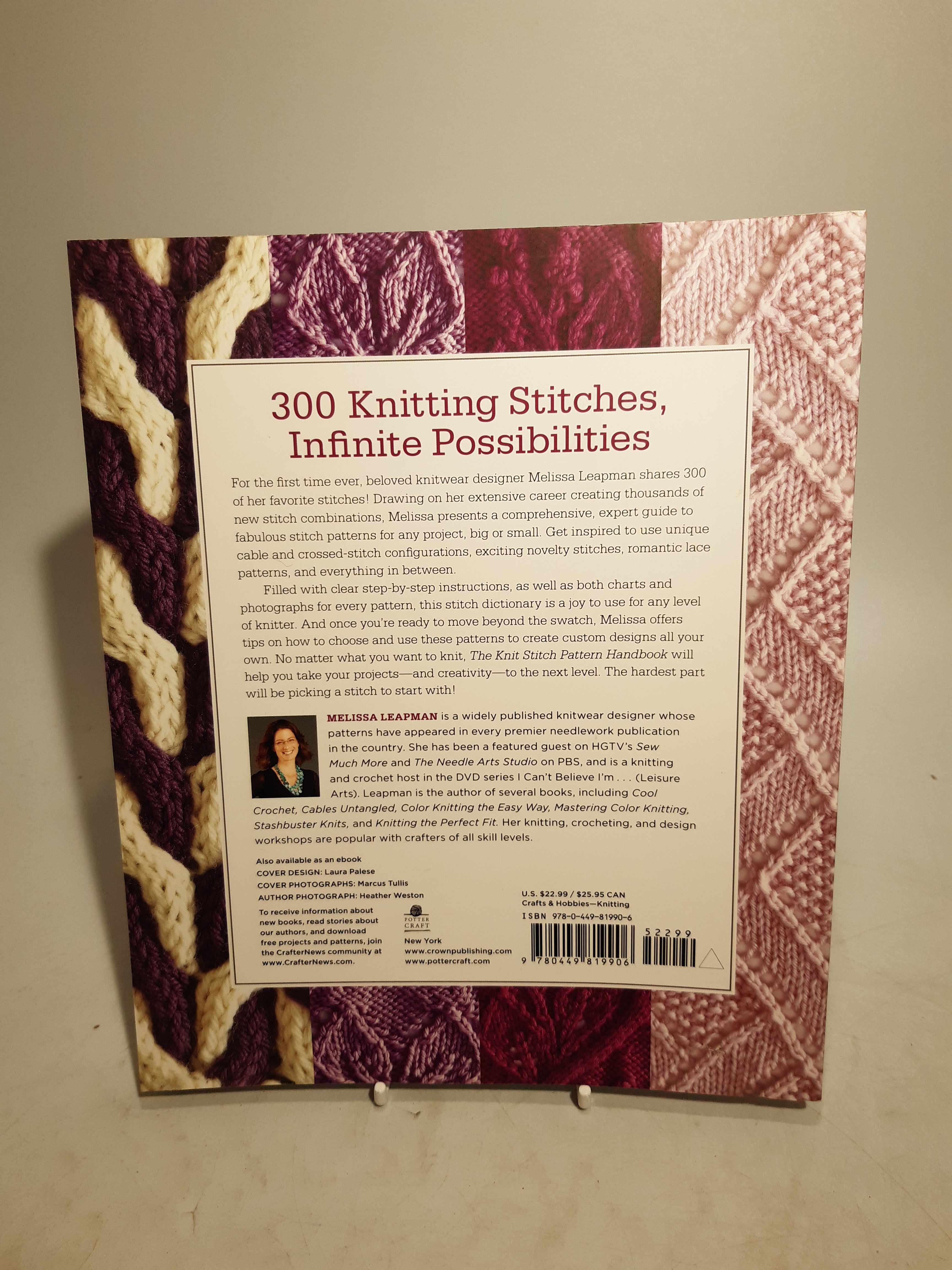 Melissa Leapman - The Knit Stitch Pattern Handbook