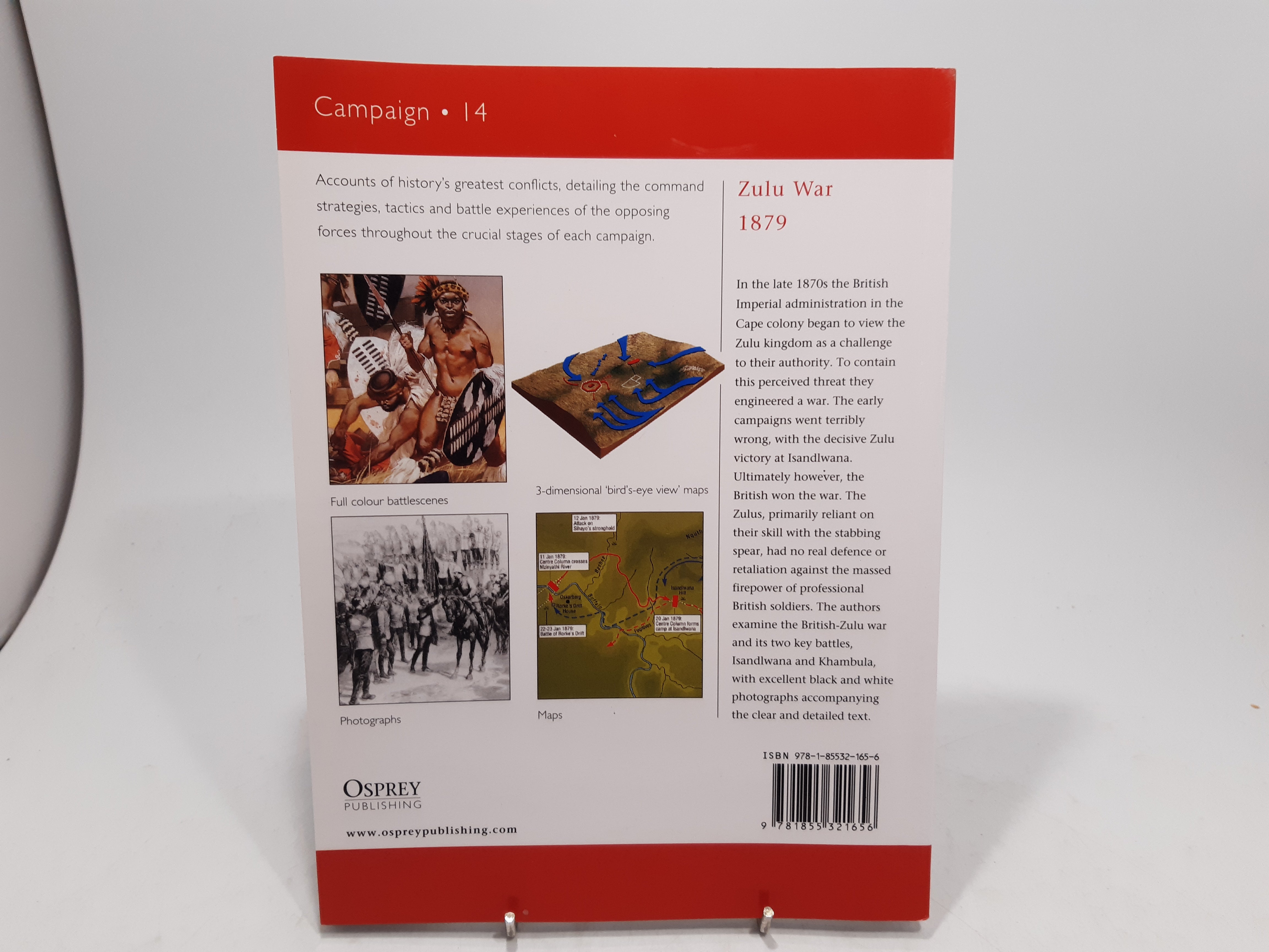 Osprey Zulu War 1879 Twilight of a warrior nation - Campaign #14