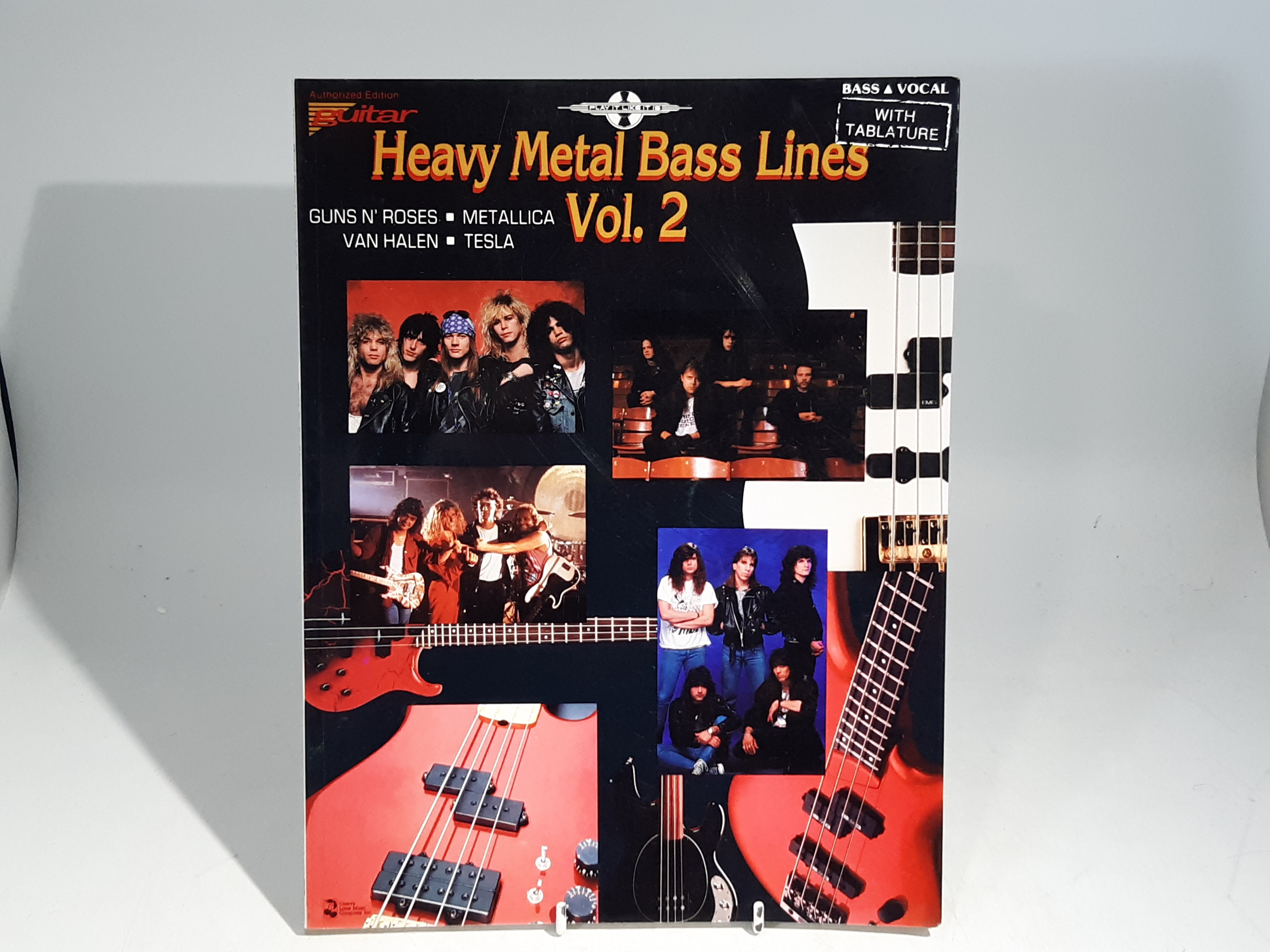 Heavy Metal Bass Lines Vol.2 sheet music book