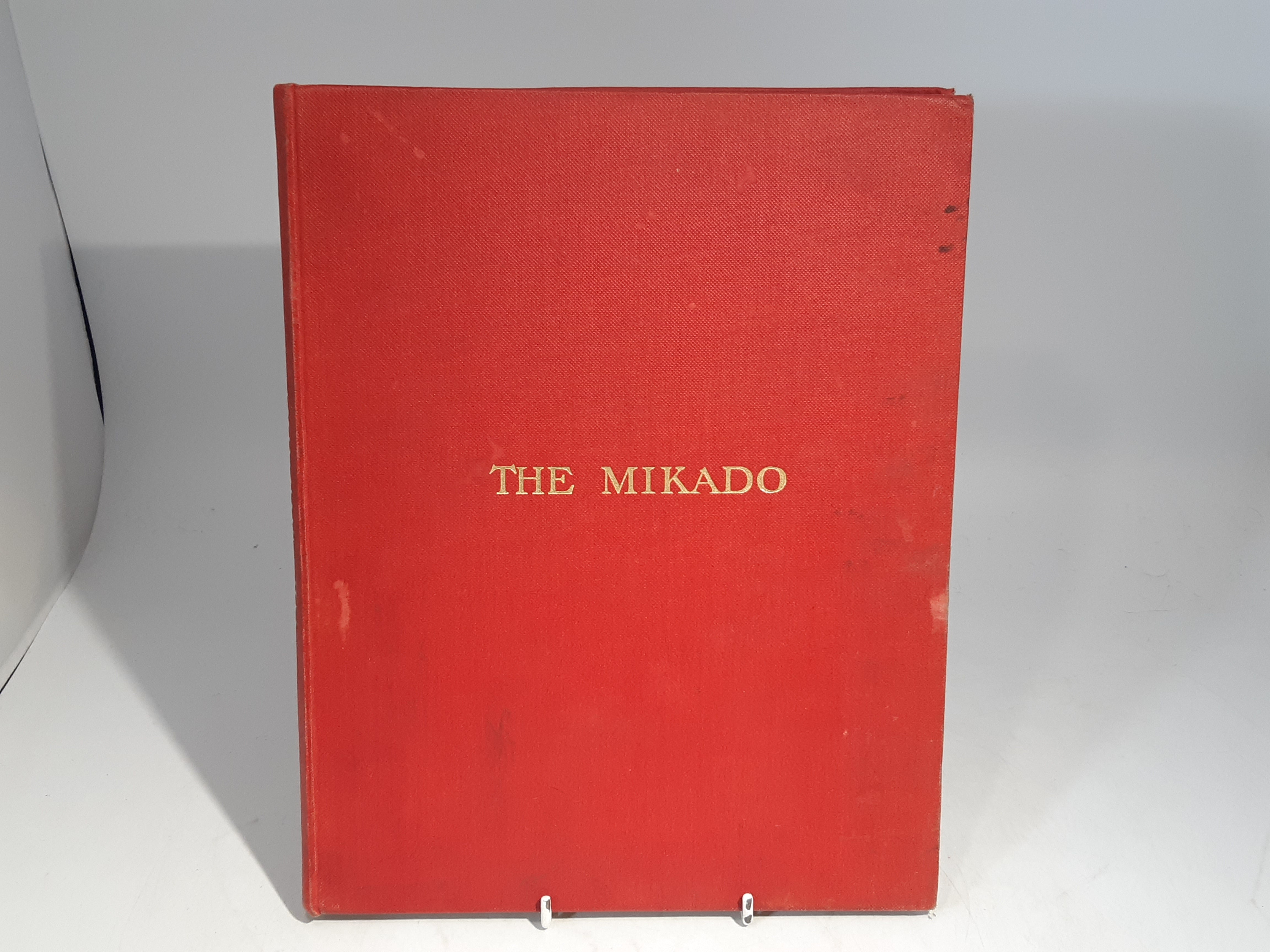 Vocal Score of The Mikado by W. S. Gilbert & Arthur Sullivan sheet music book