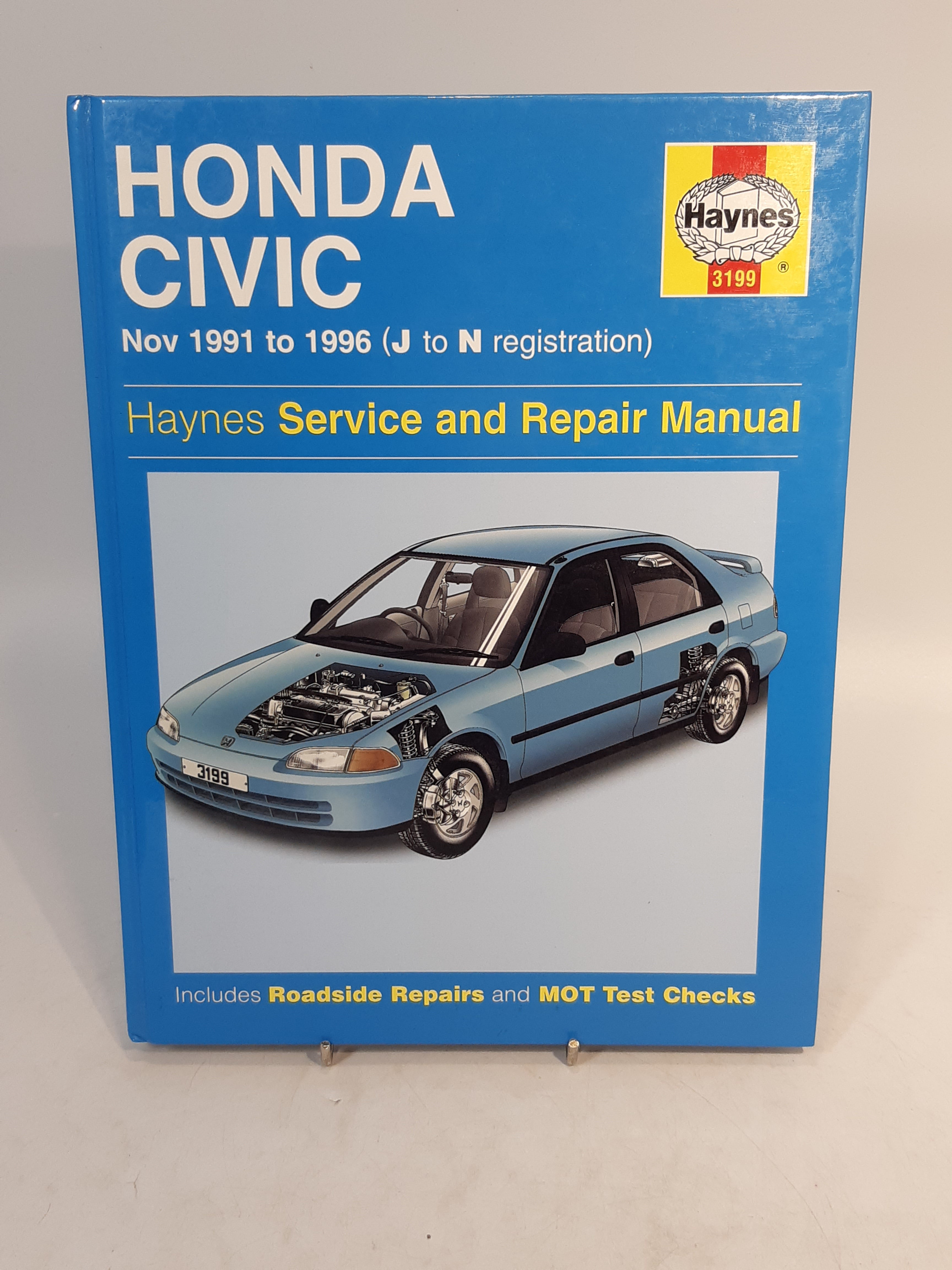 Haynes Honda Civic Nov 1991 to 1996 Service and Repair Manual