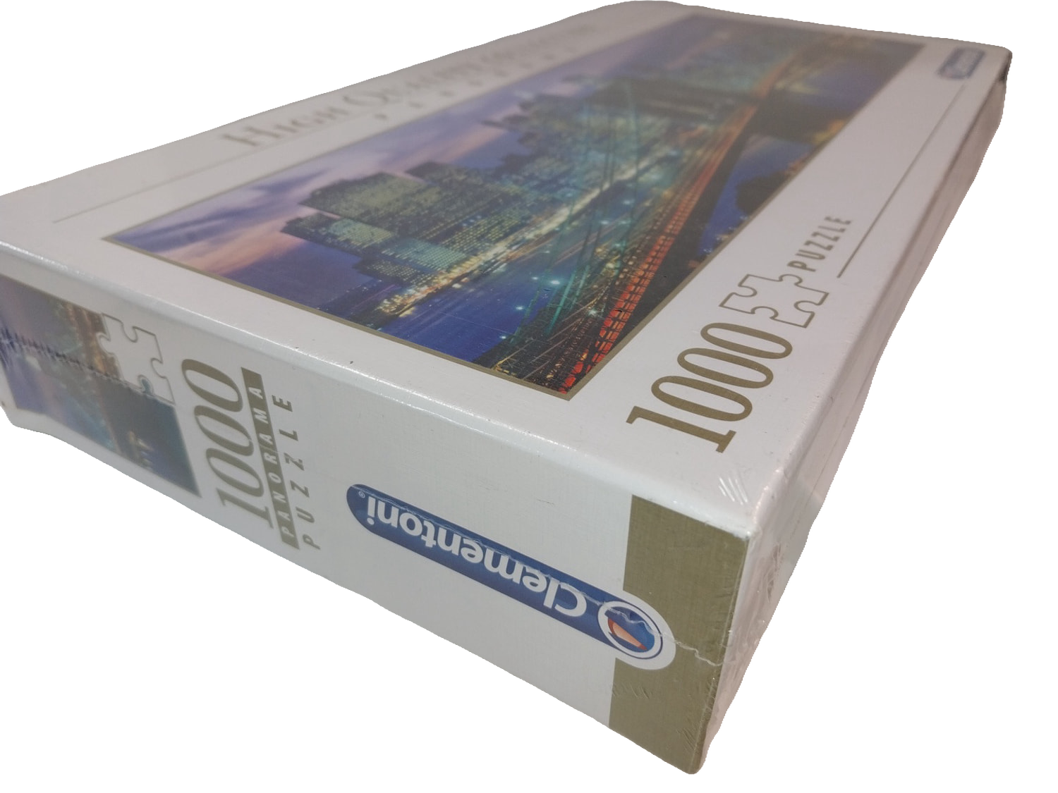 Clementoni High Quality Panorama 1000pc New York Brooklyn Bridge Puzzle