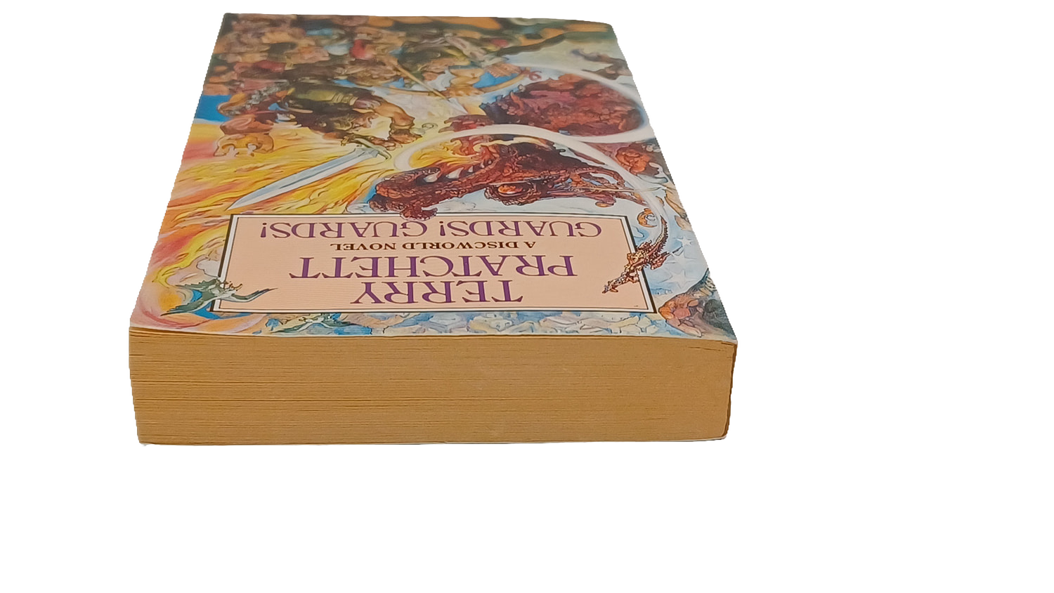 Guards! Guards! Terry Pratchett Discworld Novel 8 Corgi Paperback