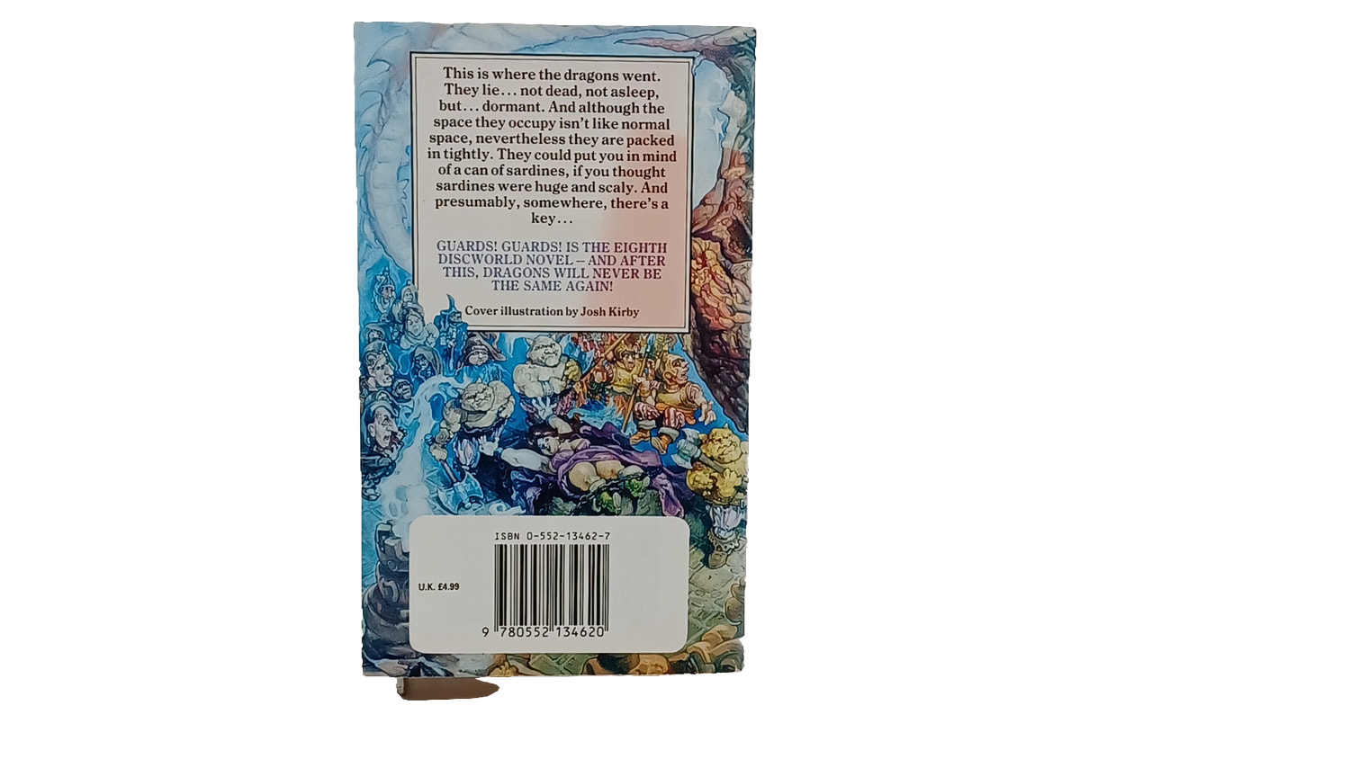 Guards! Guards! Terry Pratchett Discworld Novel 8 Corgi Paperback