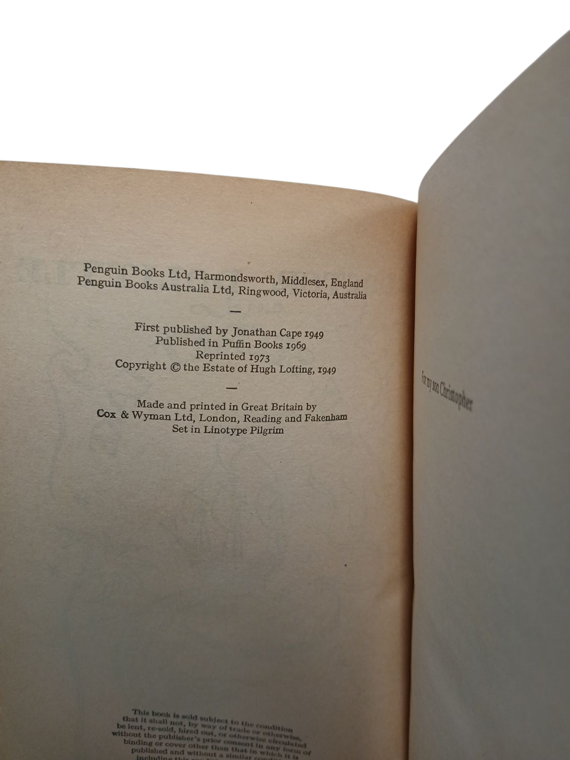 Doctor Dolittle and the Secret Lake by Hugh Lofting - Puffin 1973