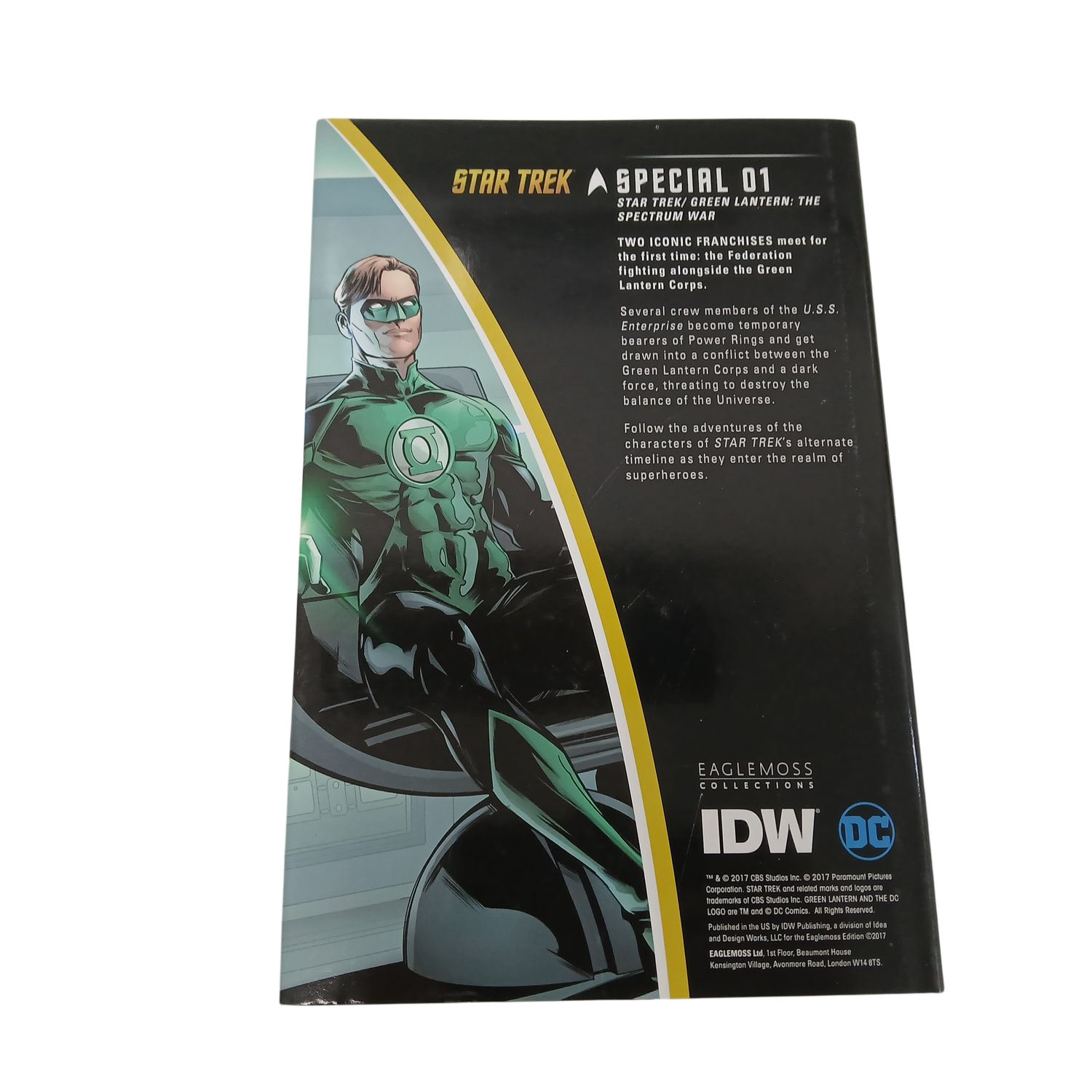 Eaglemoss Star Trek/Green Lantern: The Spectrum War Graphic Novel
