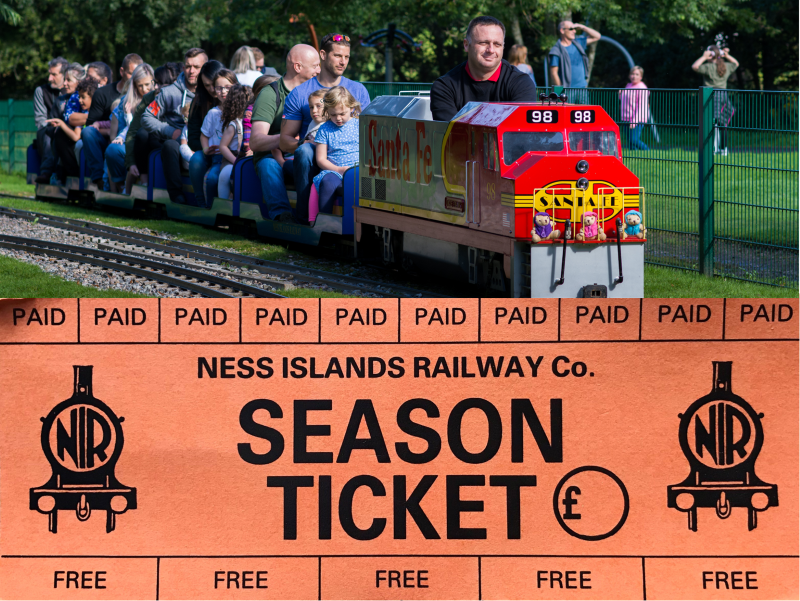 Ness Islands Railway Season Ticket