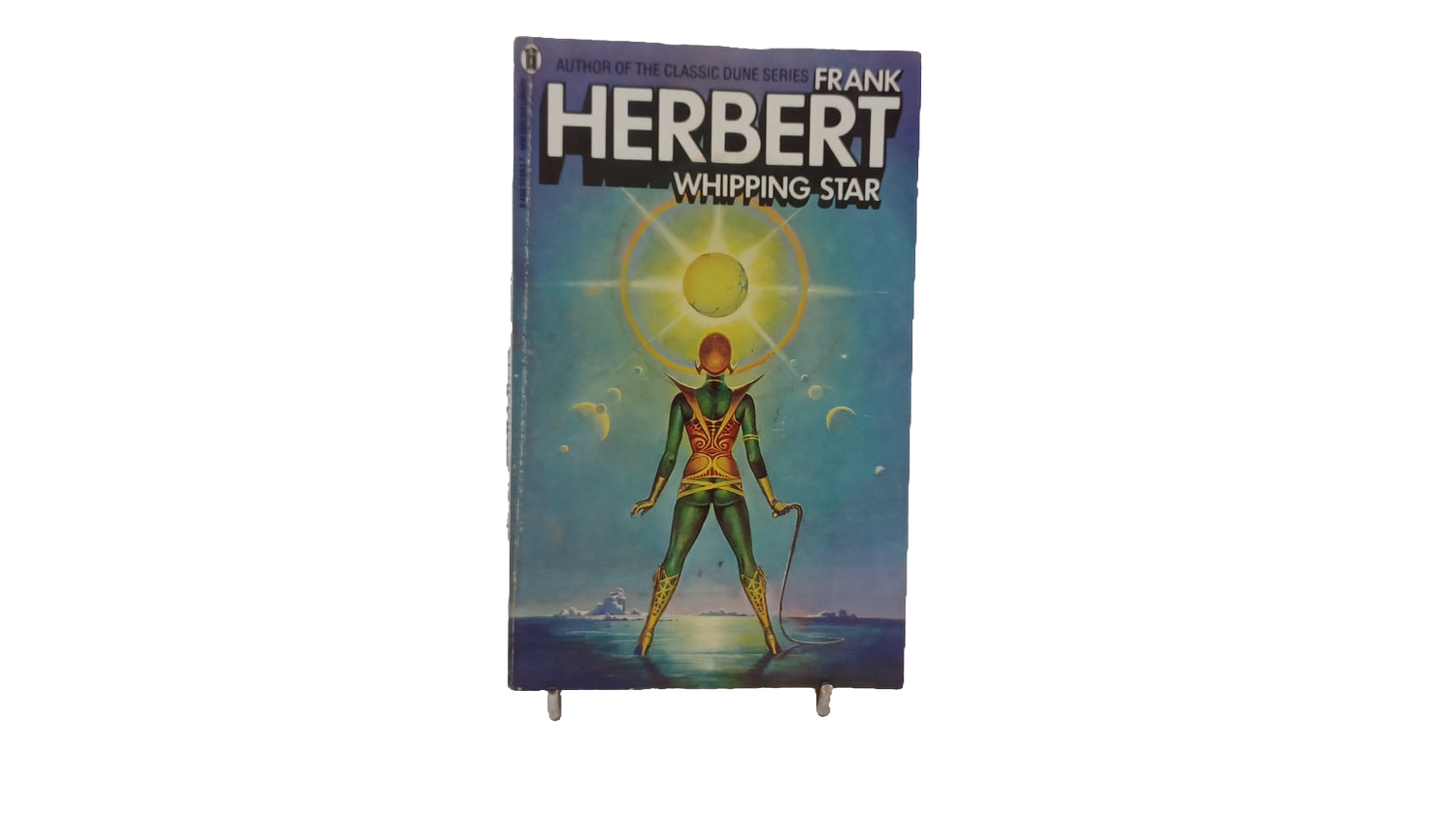 Frank Herbert Whipping Star paperback sci-fi classic Dune author 1982