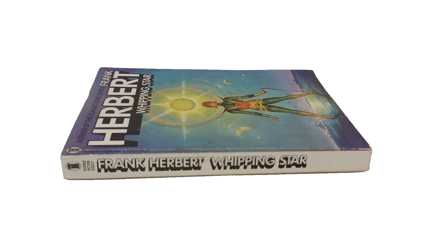Frank Herbert Whipping Star paperback sci-fi classic Dune author 1982