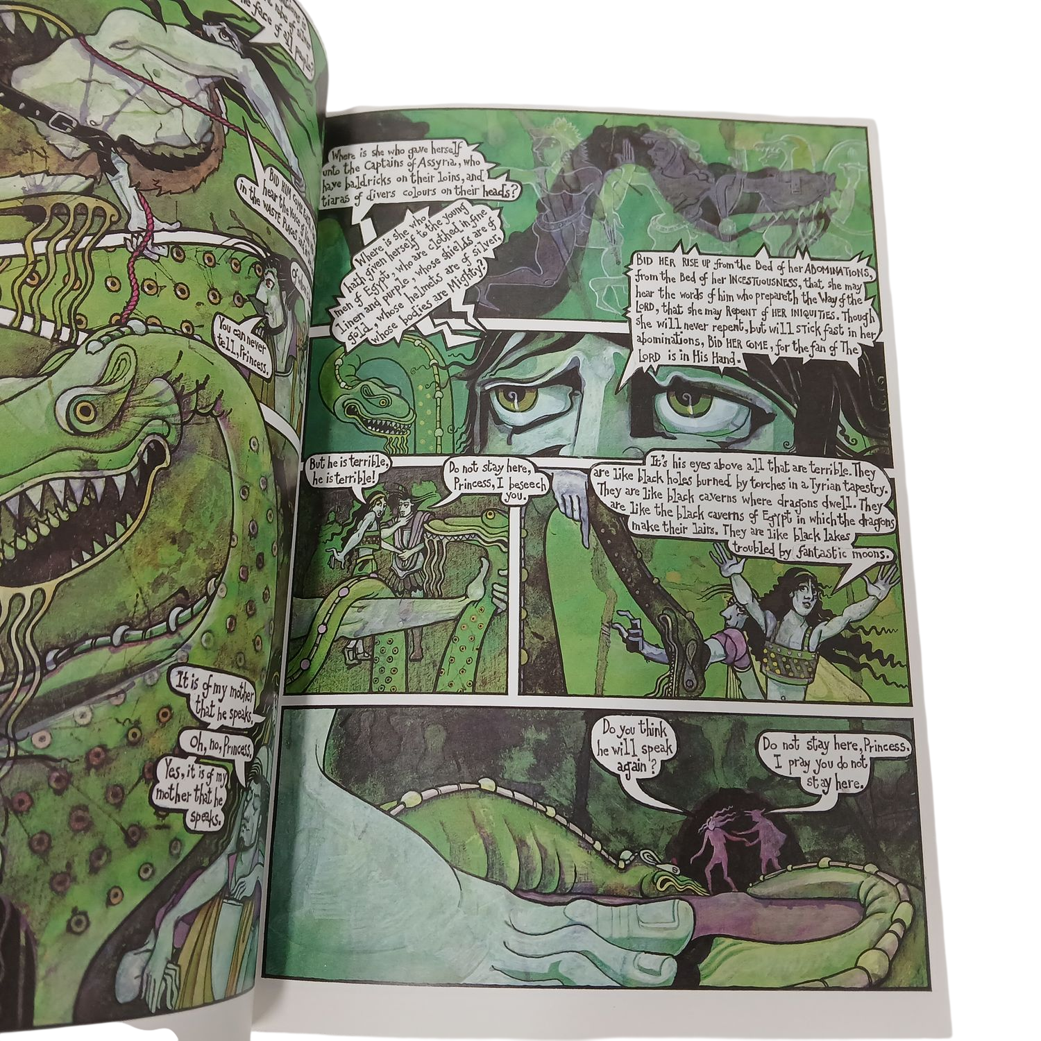 Salomé by Oscar Wilde Illustrated by David Shenton (Quartet Books)