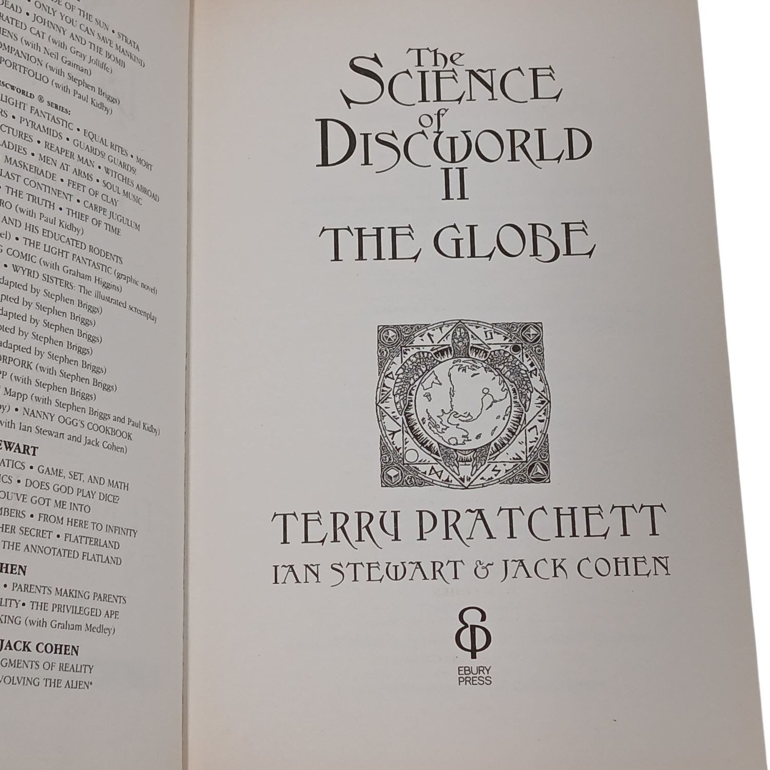 Terry Pratchett - The Science of Discworld II: The Globe Hardcover