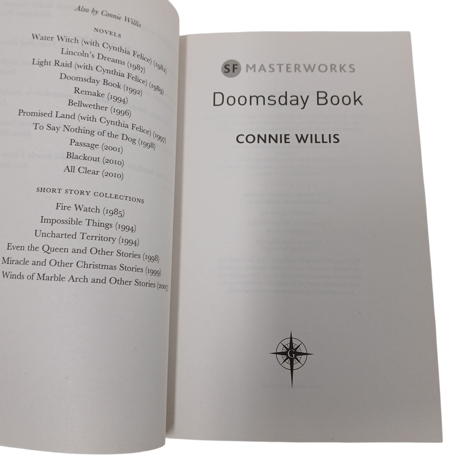 SF Masterworks: Doomsday Book by Connie Willis