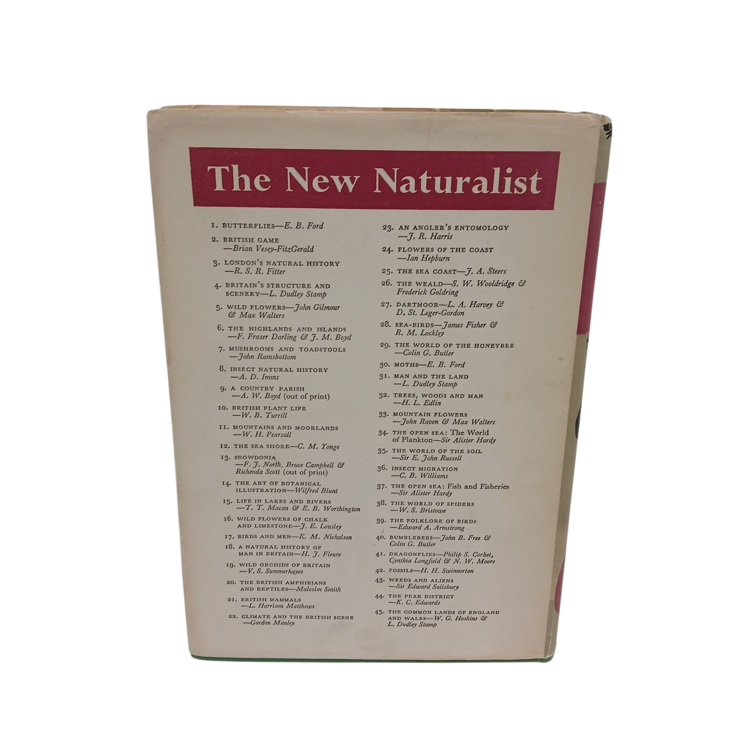 The Highlands & Islands New Naturalist Series Hardcover by Darling & Boyd 1st ed