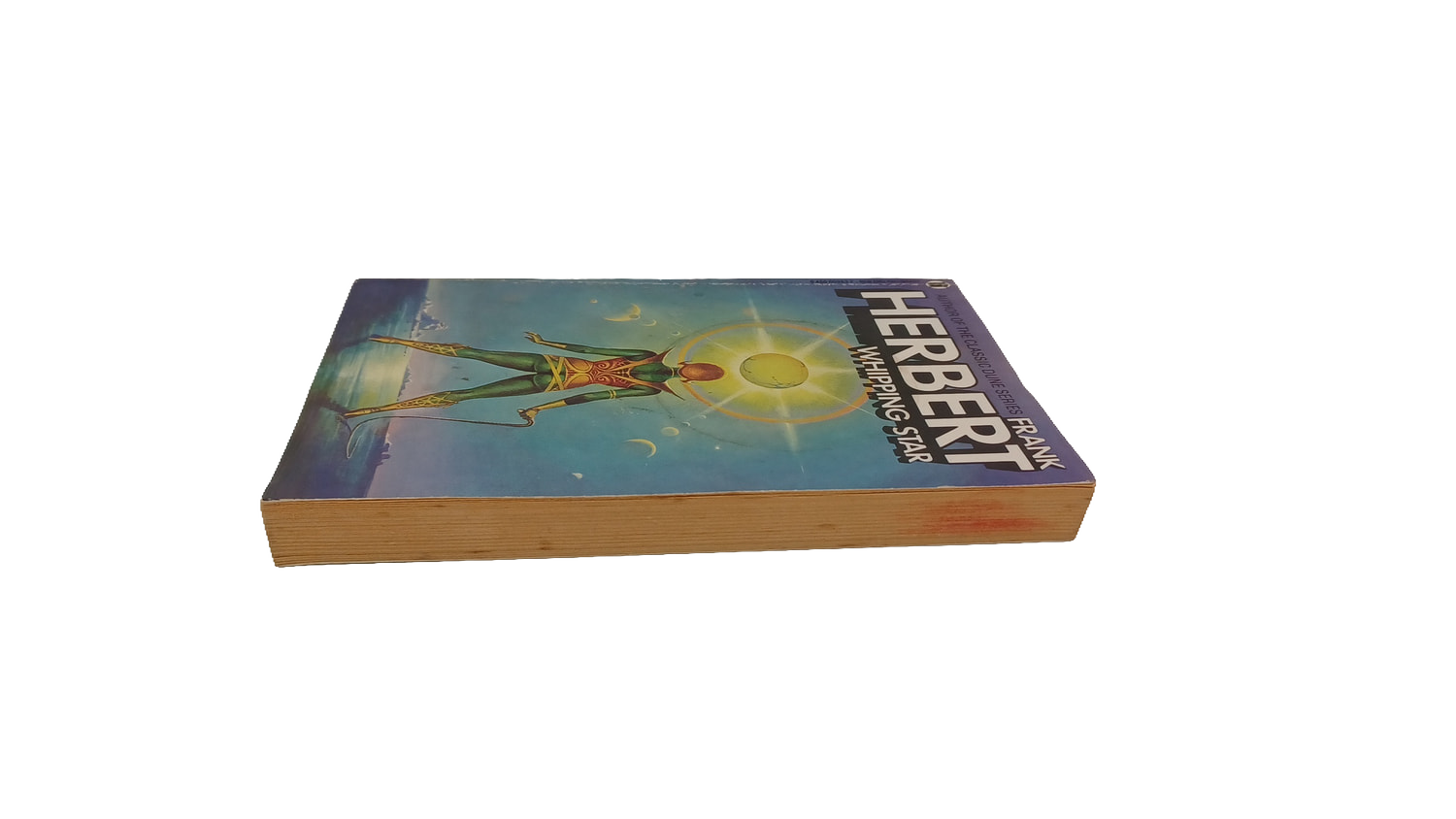 Frank Herbert Whipping Star paperback sci-fi classic Dune author 1982