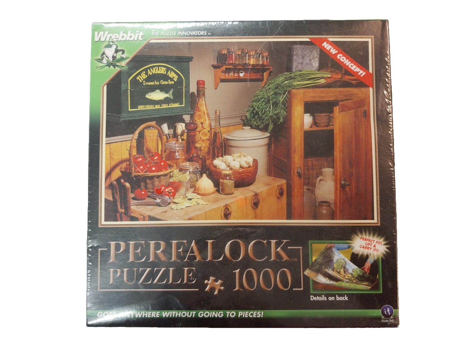 Wrebbit Perfalock 1000 Piece Jigsaw Puzzle Country Cooking Sealed