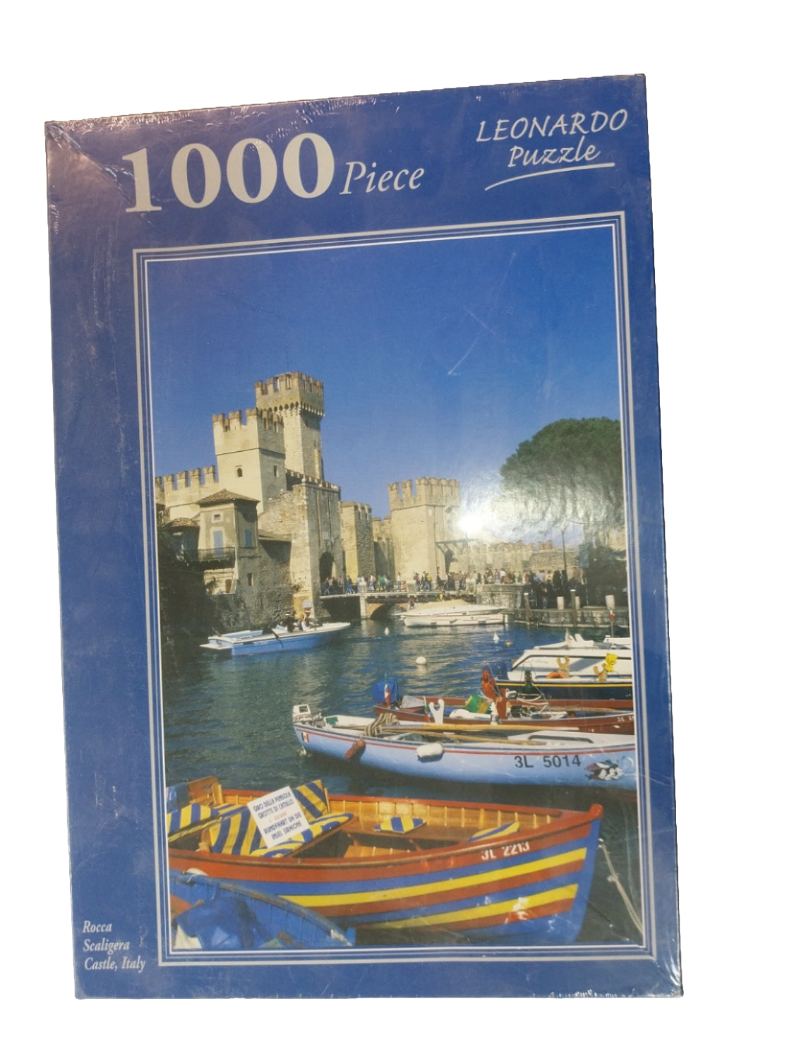 Leonardo Puzzle 1000 Piece Rocca Scaligera Castle Italy Sealed