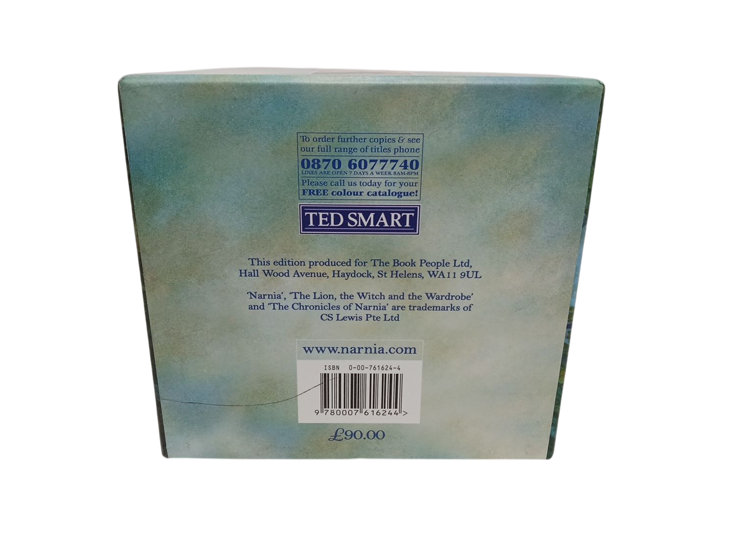 The Chronicles of Narnia Complete 7 Book Box Set by C.S. Lewis Collins hardback