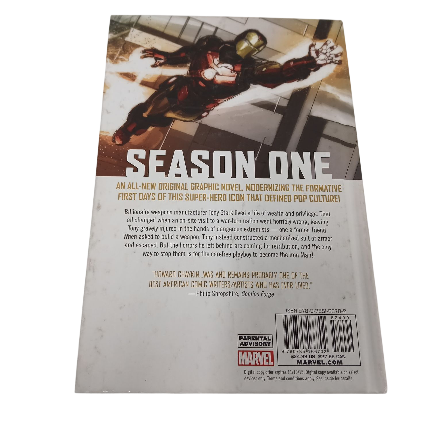 Marvel Iron Man Season One Graphic Novel
