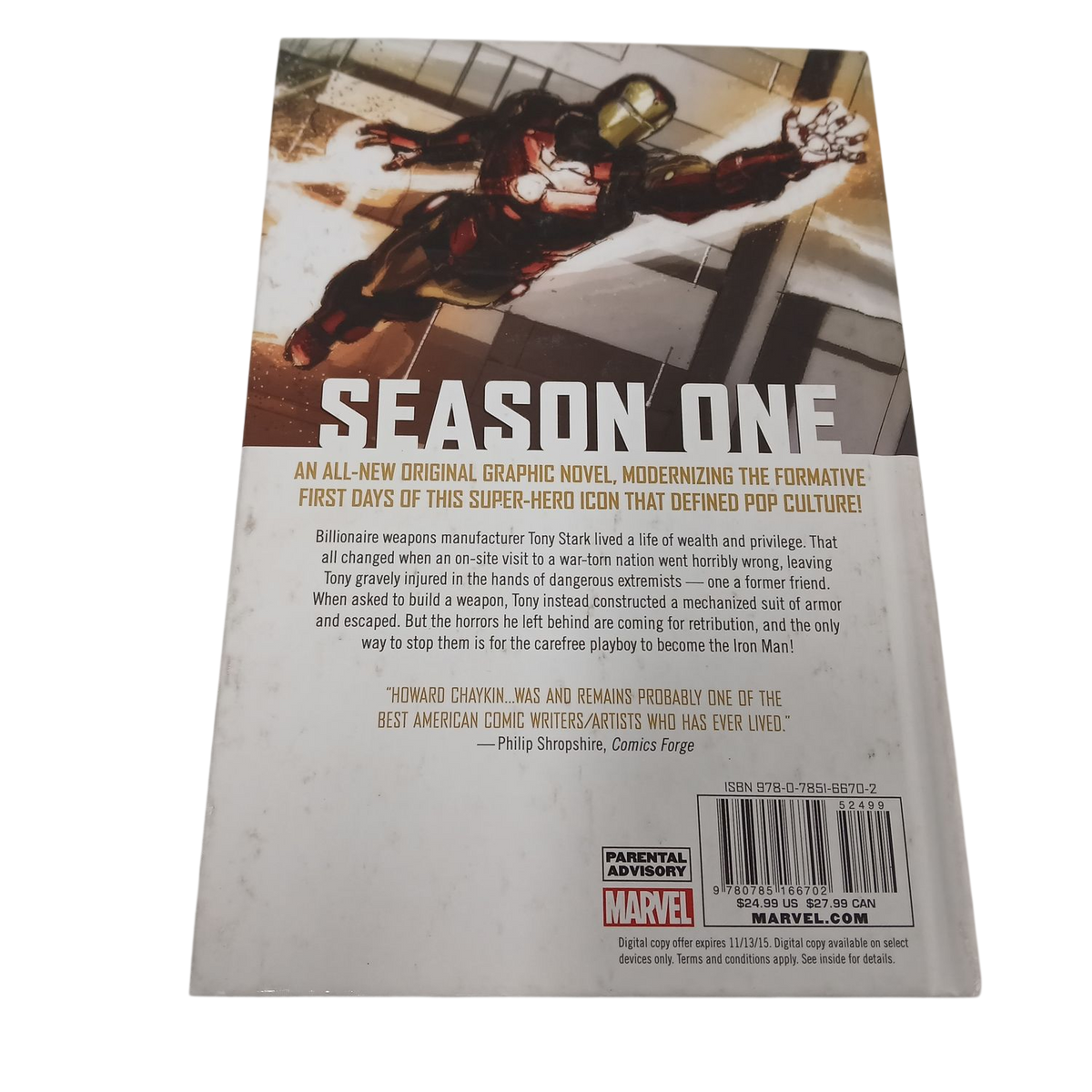 Marvel Iron Man Season One Graphic Novel