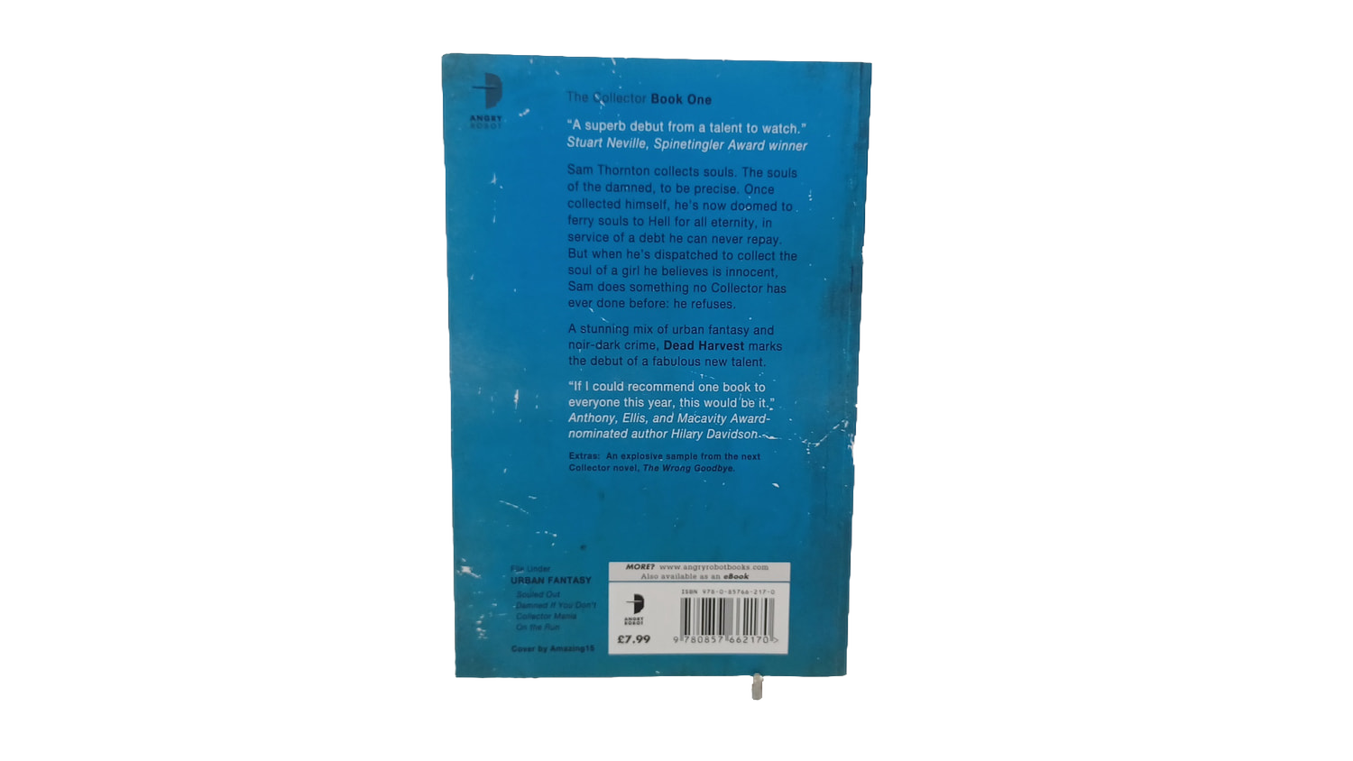 Dead Harvest Chris F. Holm The Collector Book One First Edition