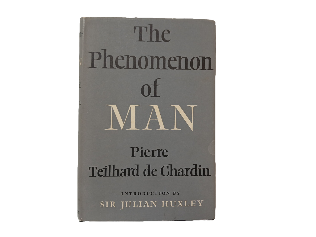 The Phenomenon of Man Pierre Teilhard de Chardin Collins 1960 Hardcover