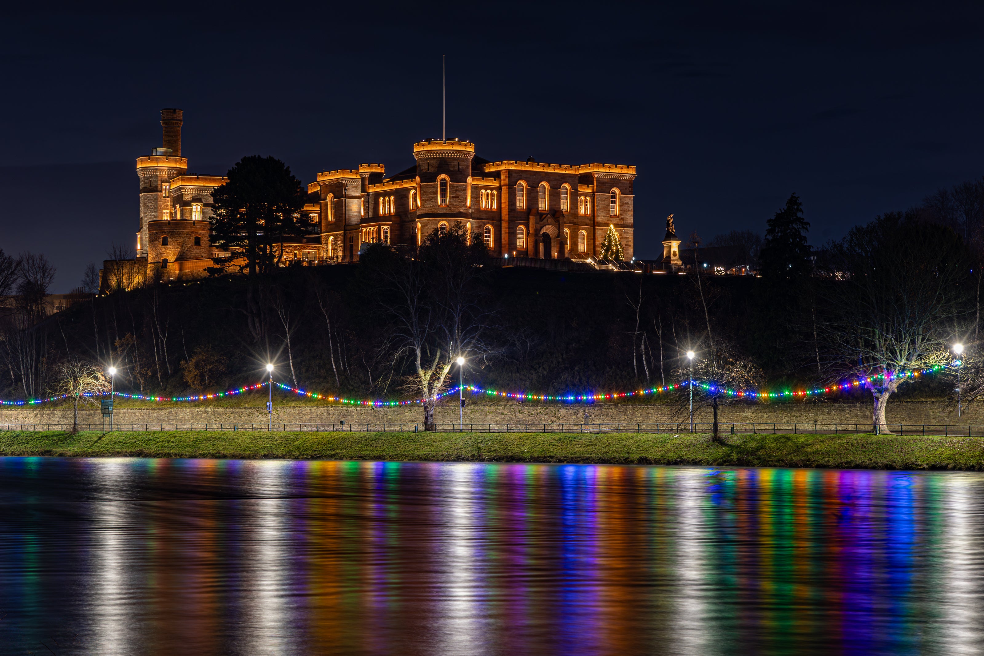 Inverness Castle at Night