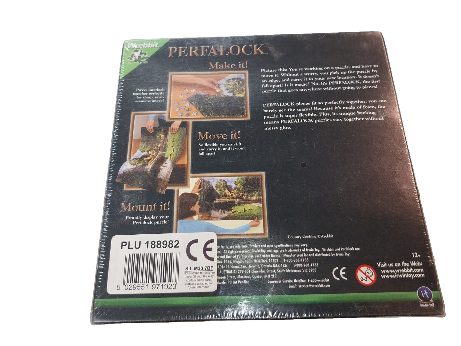 Wrebbit Perfalock 1000 Piece Jigsaw Puzzle Country Cooking Sealed