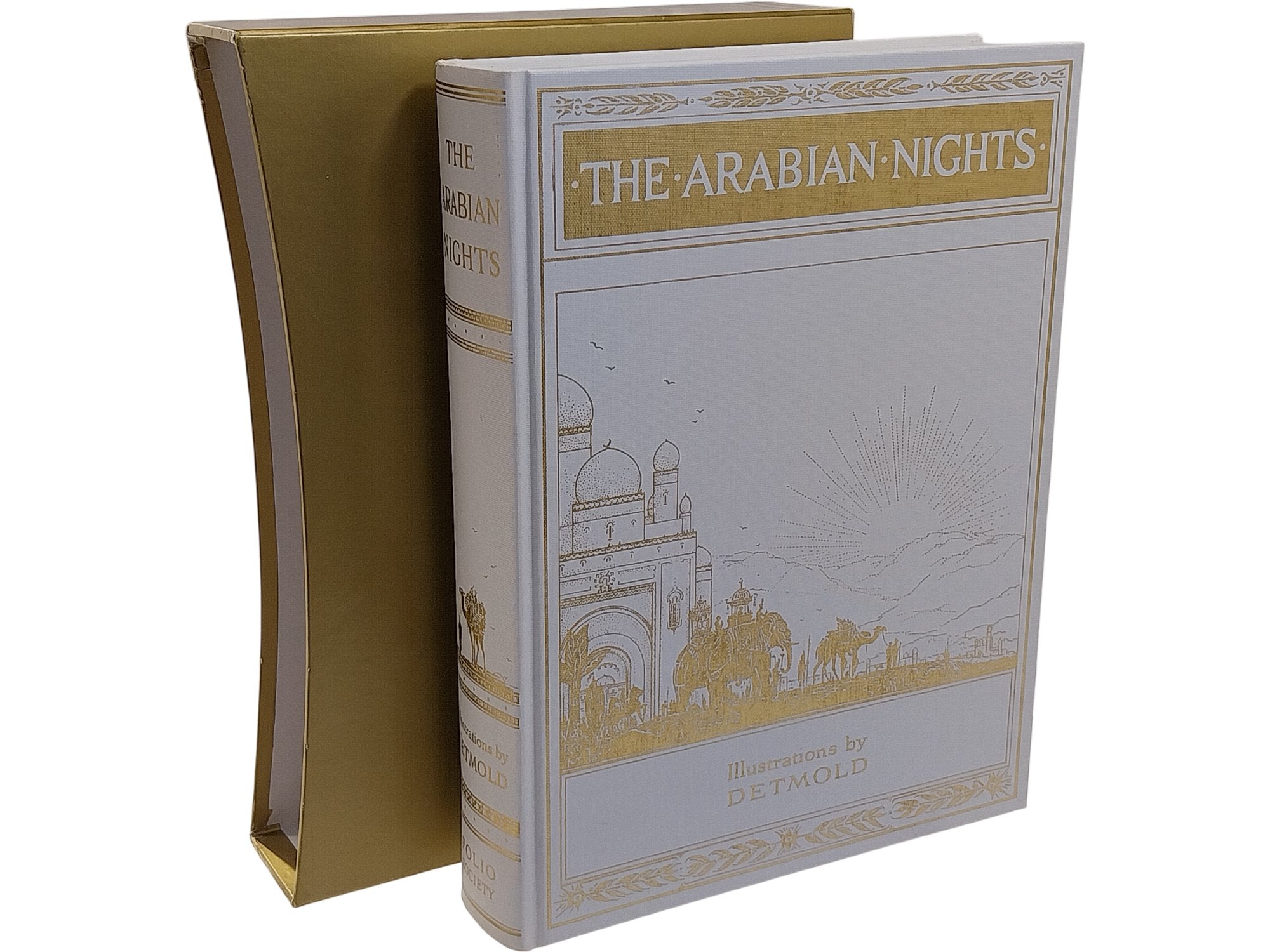 The Arabian Nights Folio Society Illustrated by Detmold Second Printing
