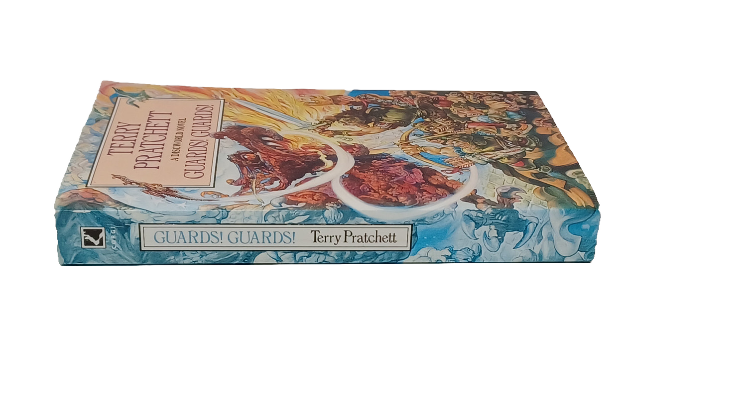 Guards! Guards! Terry Pratchett Discworld Novel 8 Corgi Paperback