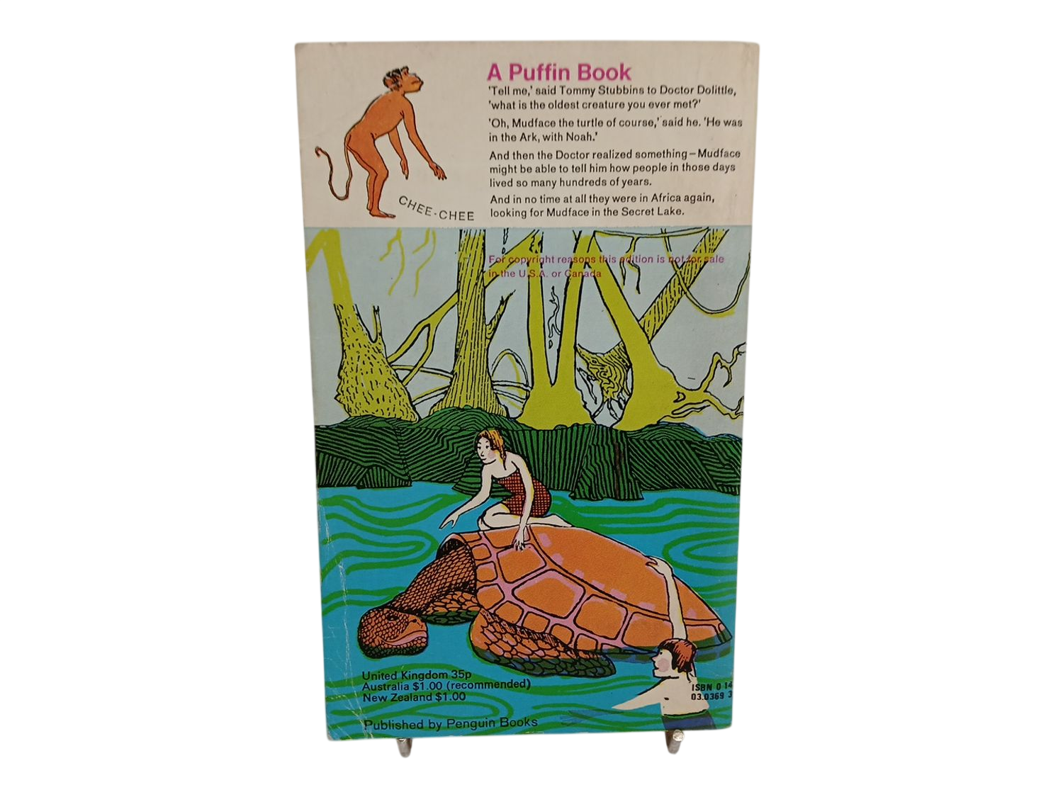 Doctor Dolittle and the Secret Lake by Hugh Lofting - Puffin 1973