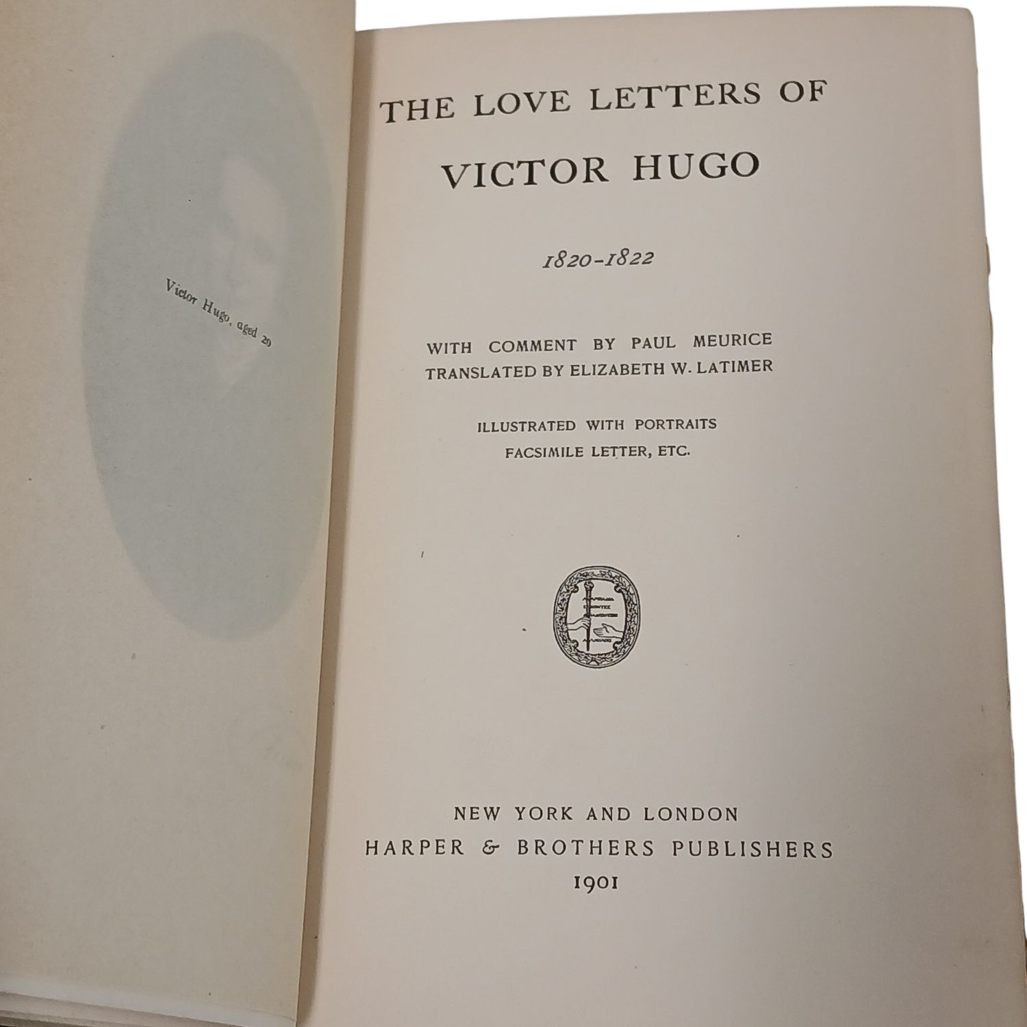 Harper & Brothers: The Love Letters of Victor Hugo (1901)