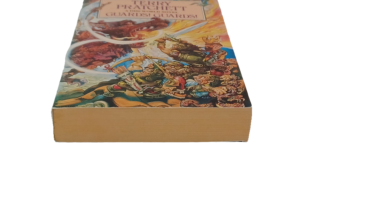 Guards! Guards! Terry Pratchett Discworld Novel 8 Corgi Paperback