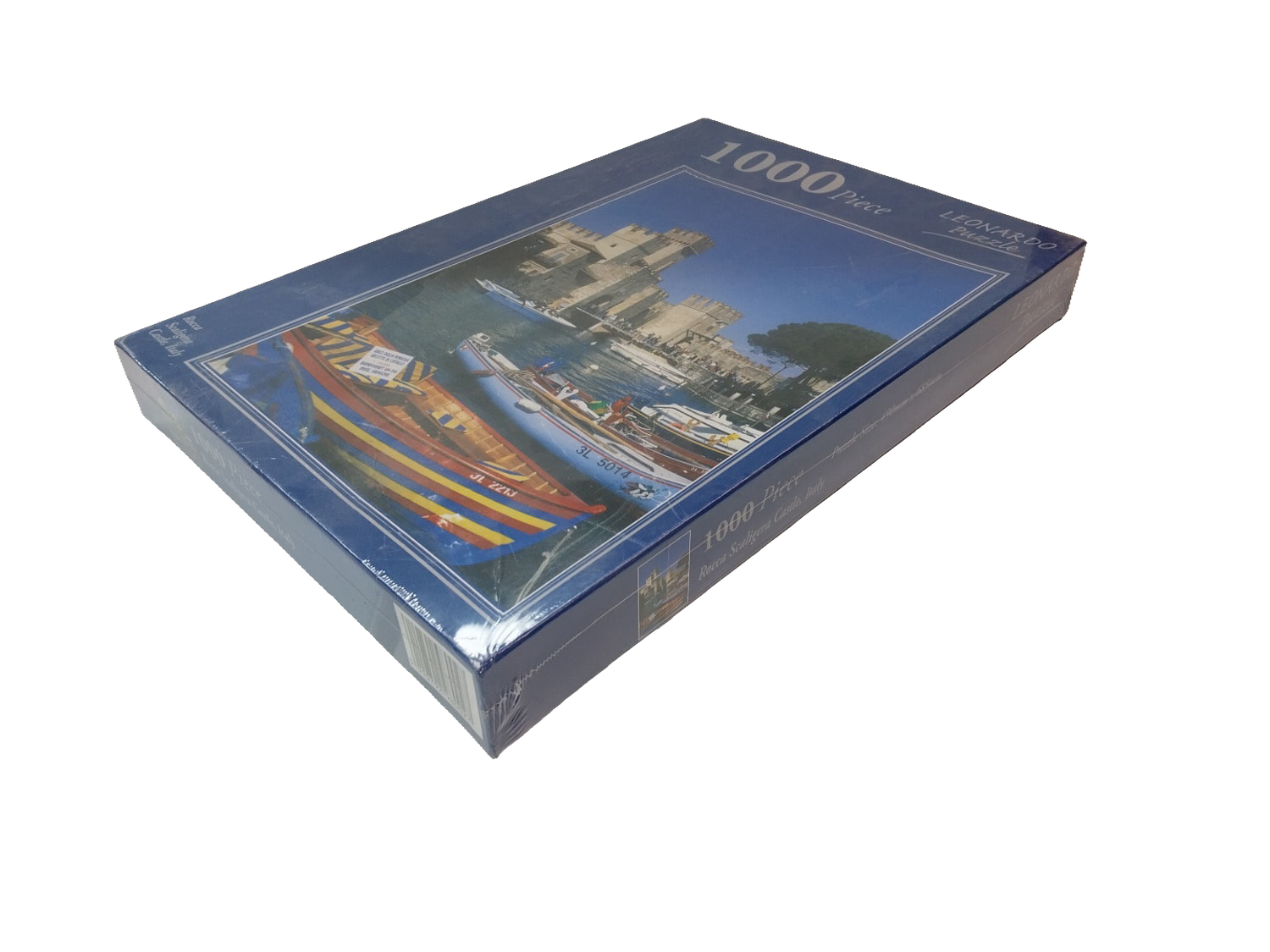 Leonardo Puzzle 1000 Piece Rocca Scaligera Castle Italy Sealed